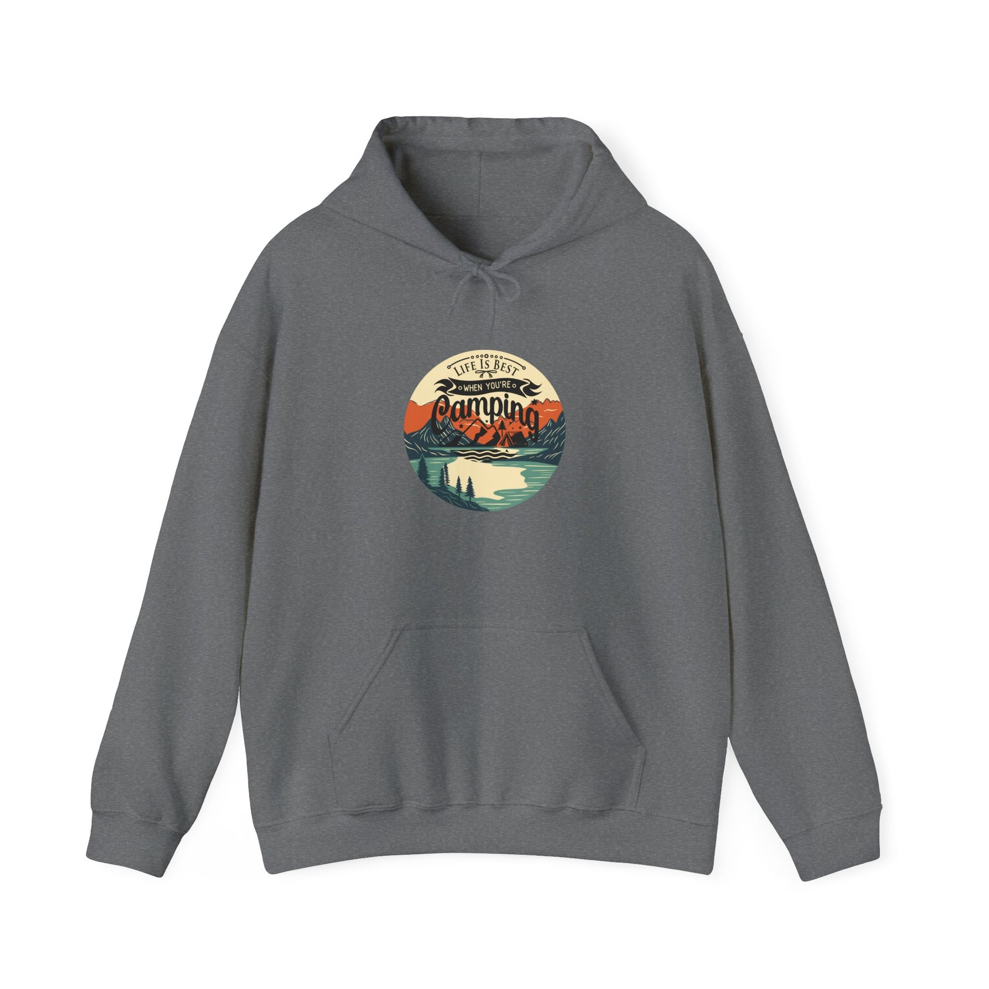 Camping Hoodie - Life is Best When You're Camping