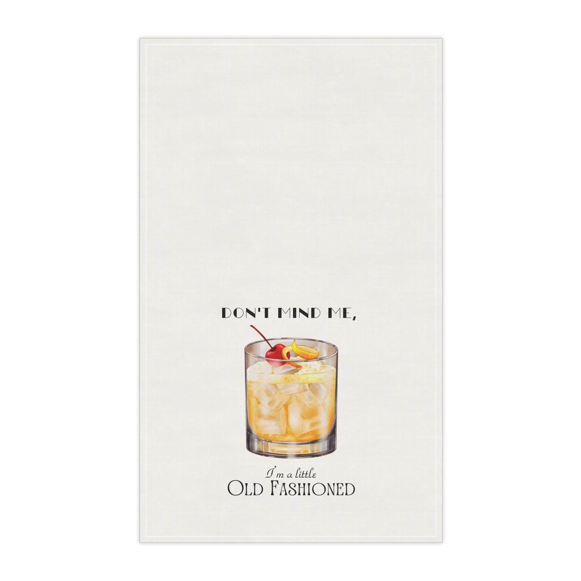 Kitchen Tea Towels 'Old Fashioned' Design